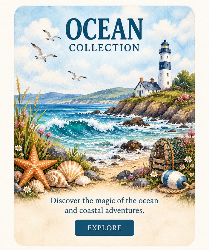 Ocean Collection — Discover the magic of the ocean and coastal adventures